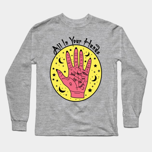 Palmistry Long Sleeve T-Shirt by Brunaesmanhott0